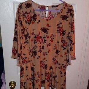 Floral Print Women's Top